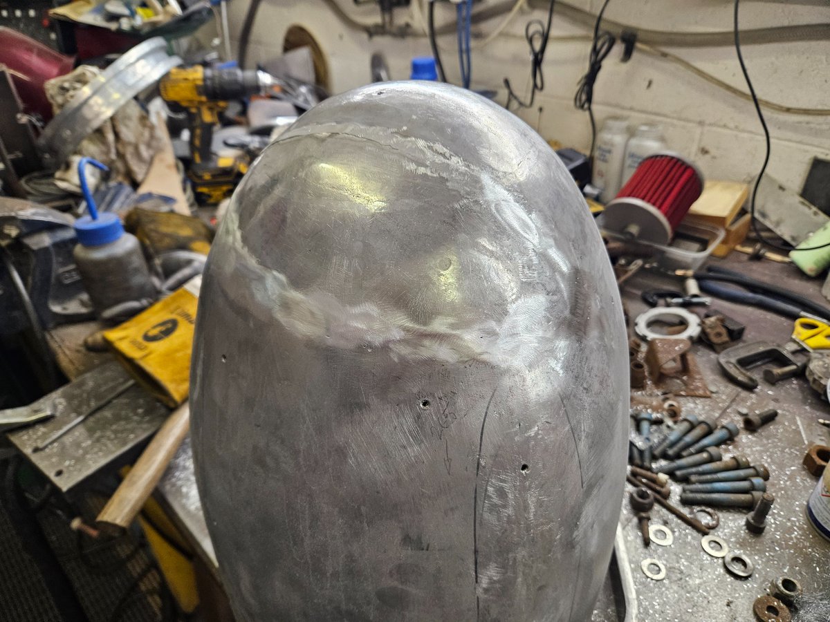 bluebirdk7's tweet photo. In other news, the bell end is almost mended. Just some finishing to do & the build can continue. 👍
#Engineering #fabrication #jetengine #boat #boats #turbine #avgee https://t.co/FcK9DitWja