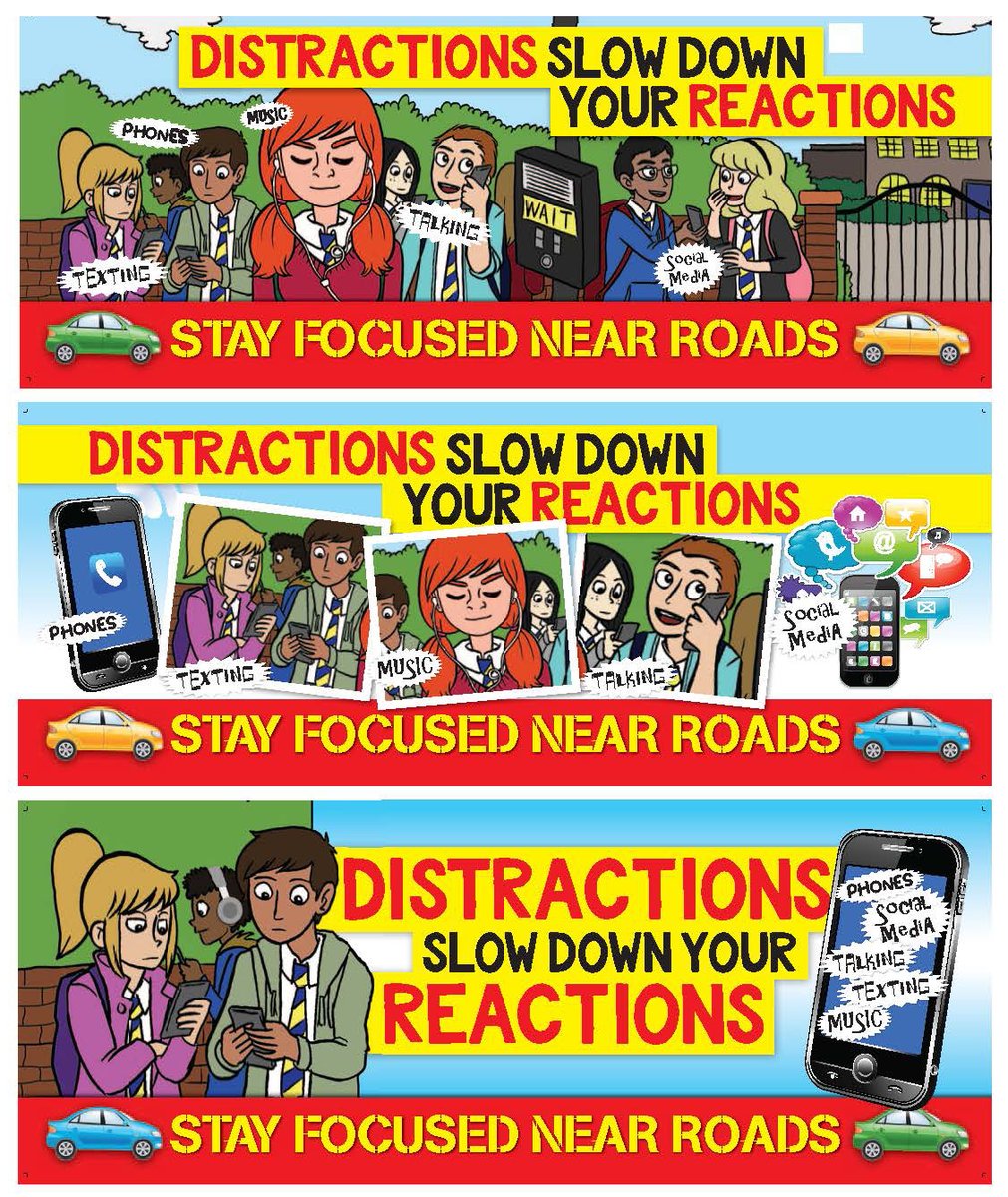 Room9Media's tweet photo. We've recently collaborated with South Gloucestershire Council to create three new eye-catching banners specifically designed for secondary school students.
These focus on the issue of mobile phone distractions, and they are now available to all. https://t.co/Ykn4OyB0g6