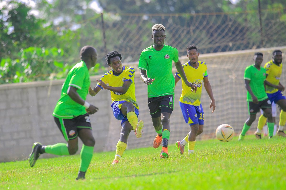 #SUPL: 43 mins URA FC 1-0 NEC FC (Ahimbisibwe' 7) #URAFC | #OneTeamOneDream | #StarTimesUPL | #URANEC | #URAMungalo #MpaErecieptYange