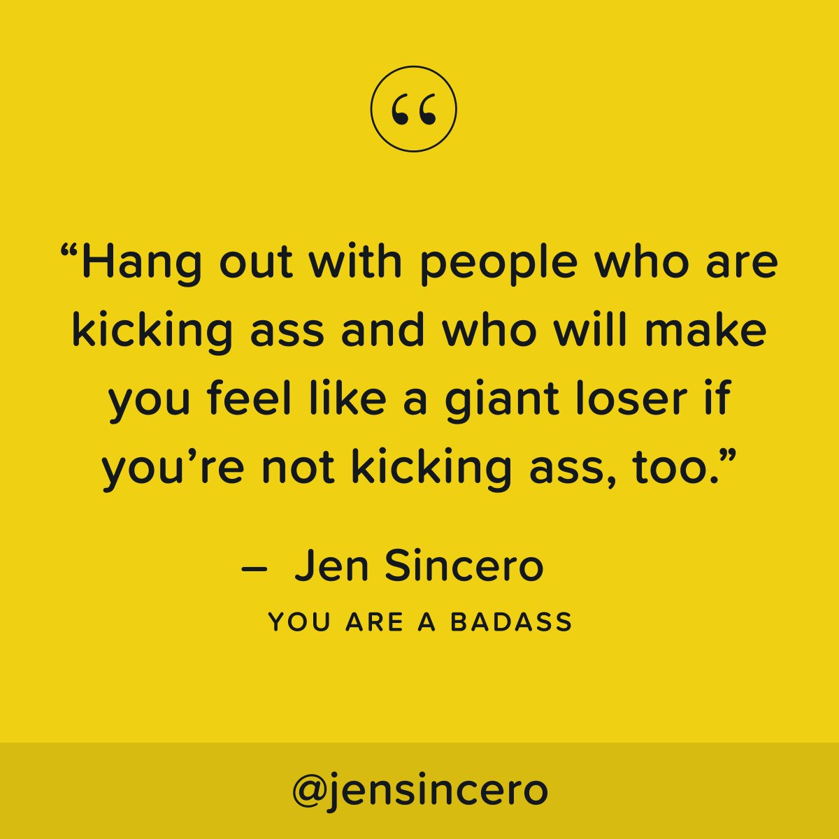 Who you surround yourself with greatly affects how you see your world and how high you set the bar for yourself. #youareabadass #QOTD #TuesdayThoughts #TuesdayMotivation