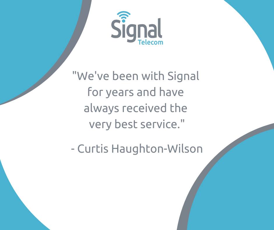 Taking the time to understand you, your business and your IT requirements means that we develop happy, successful and lasting relationships with our customers.

#SignalTelecom #Telecoms #TestimonialTuesday #CustomerRelations