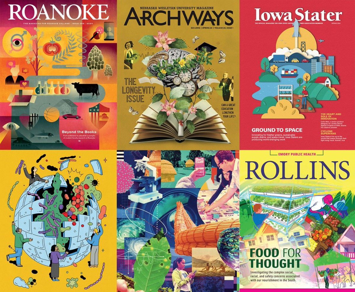 We're excited to share our Part 1 collection of work we've done with College and University magazines this season, setting the stage for a Spring season of positivity, looking forward, and breaking new ground. Check it out: rappart.com/spring-univers…