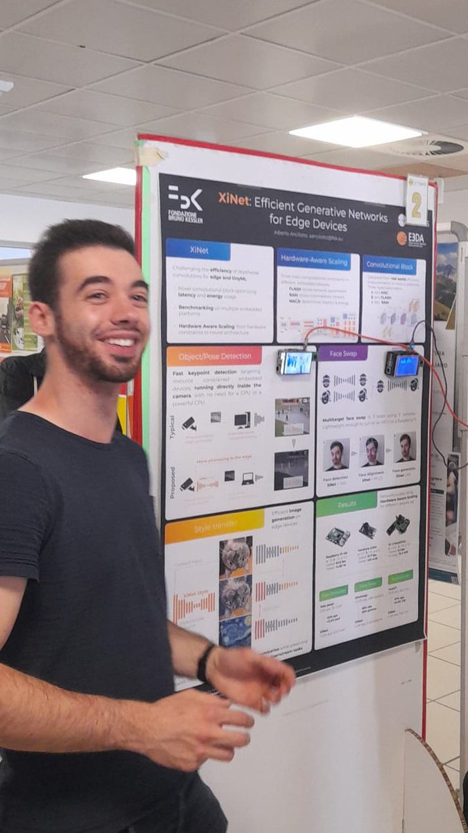 🚨<a href="/aaancilotto/">Alberto Ancilotto</a> is at the <a href="/ictdays/">ICT Days</a> ... 🚀Go vote 🗳️for his poster!🫵