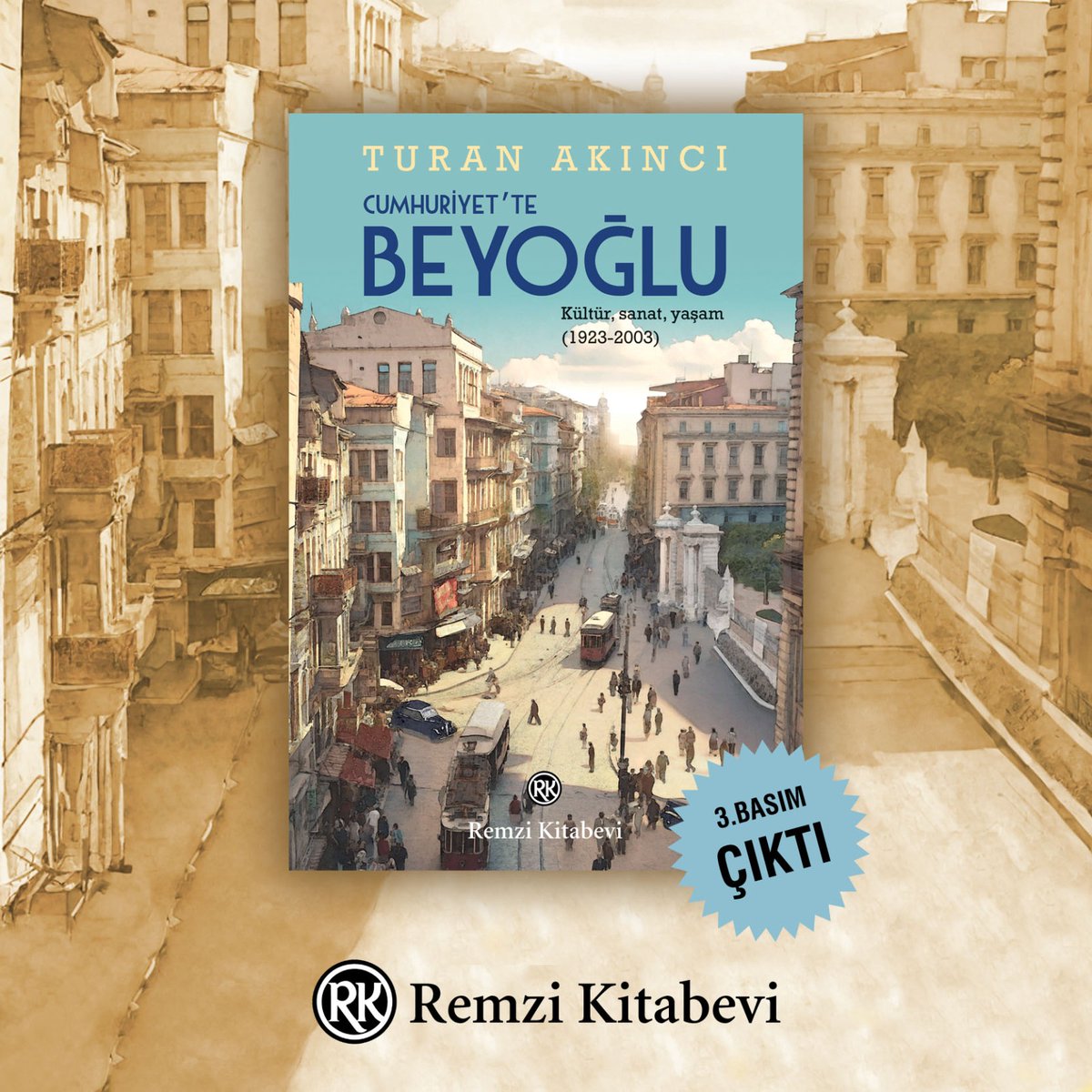 Cumhuriyet’te Beyoğlu / Turan Akıncı

Kültür, sanat, yaşam (1923-2003)

Satın almak için:
trendyol.com/pd/remzi-kitab…

#cumhuriyettebeyoğlu #turanakıncı #kitap #yenibasım #beyoğlu #pera #istiklalcaddesi #kentkültürü #remzikitabevi