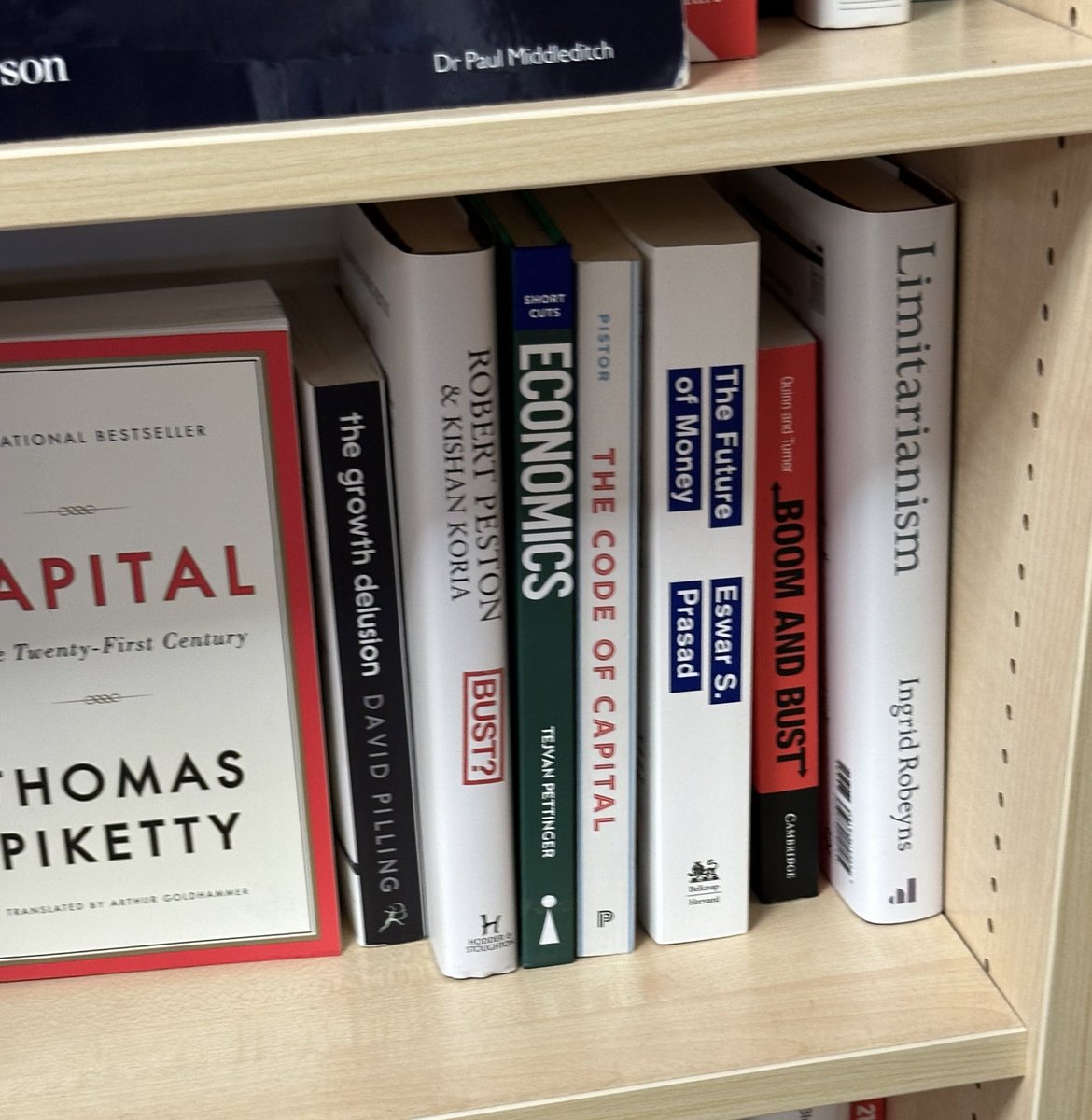 At <a href="/TPIProductivity/">The Productivity Institute</a> meeting today - good to see that <a href="/wquinn05/">Will Quinn</a> Alma Mater’s bookstore has good taste!
