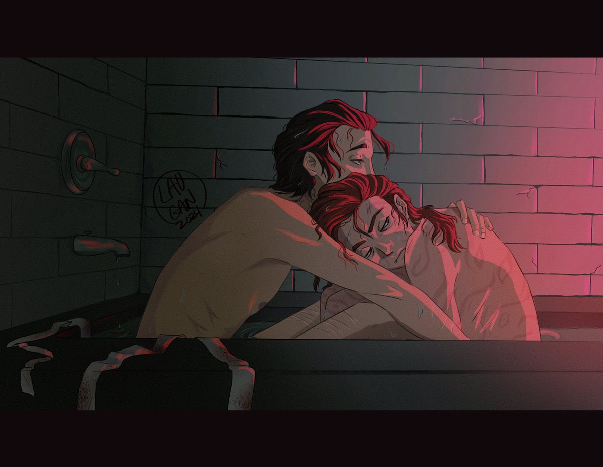 laugandraws's tweet photo. slow recovery 🩹🧼

#soukoku #skk #bsdtwt #bungostraydogs https://t.co/f5bV5davIb