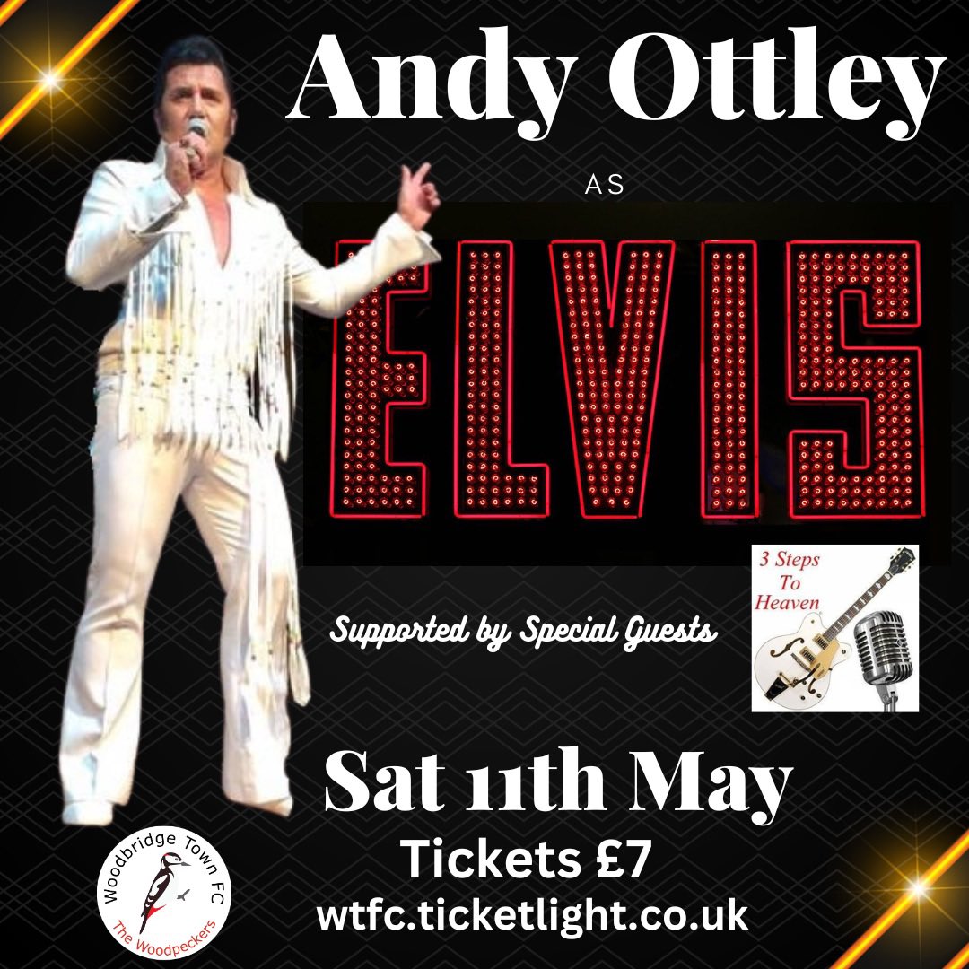 Back by Popular Demand….. Tickets on sale NOW for a fantastic night of entertainment. wtfc.ticketlight.co.uk