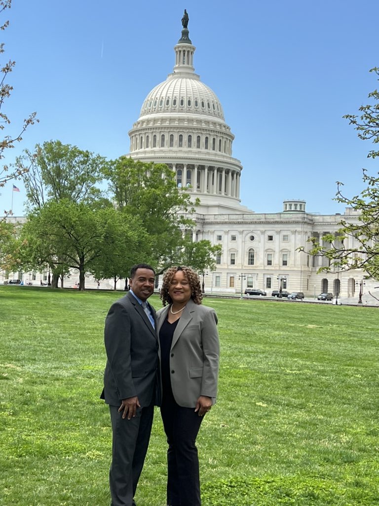 Pres. @KMatt13, his wife Pam @brizmontgome and SEANC Exec. Dir. @ArdisWatkins are in DC this week for meetings on Capitol Hill on outrageous drug prices. Day 1 they met with @RepDeborahRoss, @FousheeforNC, @WileyNickel and @TedBuddNC’s staff. More meetings scheduled for today.