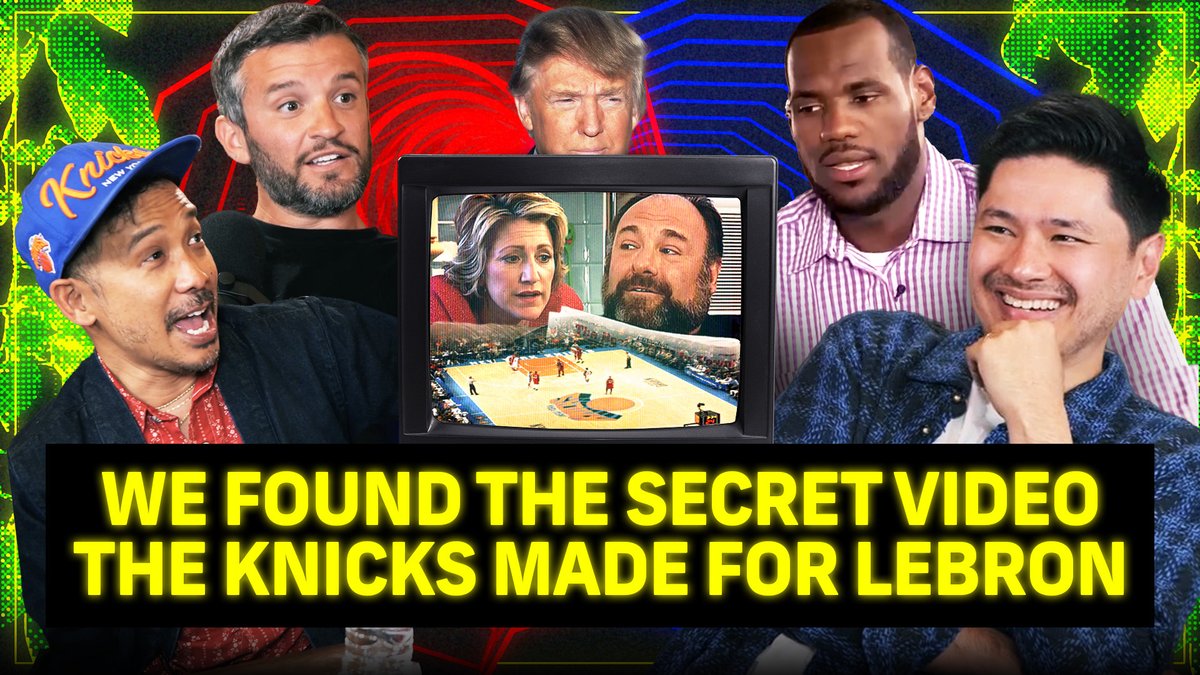 In the summer of 2010, the Knicks were the favorites to sign LeBron James. But in their pivotal pitch meeting, owner Jim Dolan showed LeBron a secret video — featuring some of Dolan's friends — that nobody, on the outside, has ever seen. Until now. 🚨➡️ youtu.be/t72kT7h08EA?si…