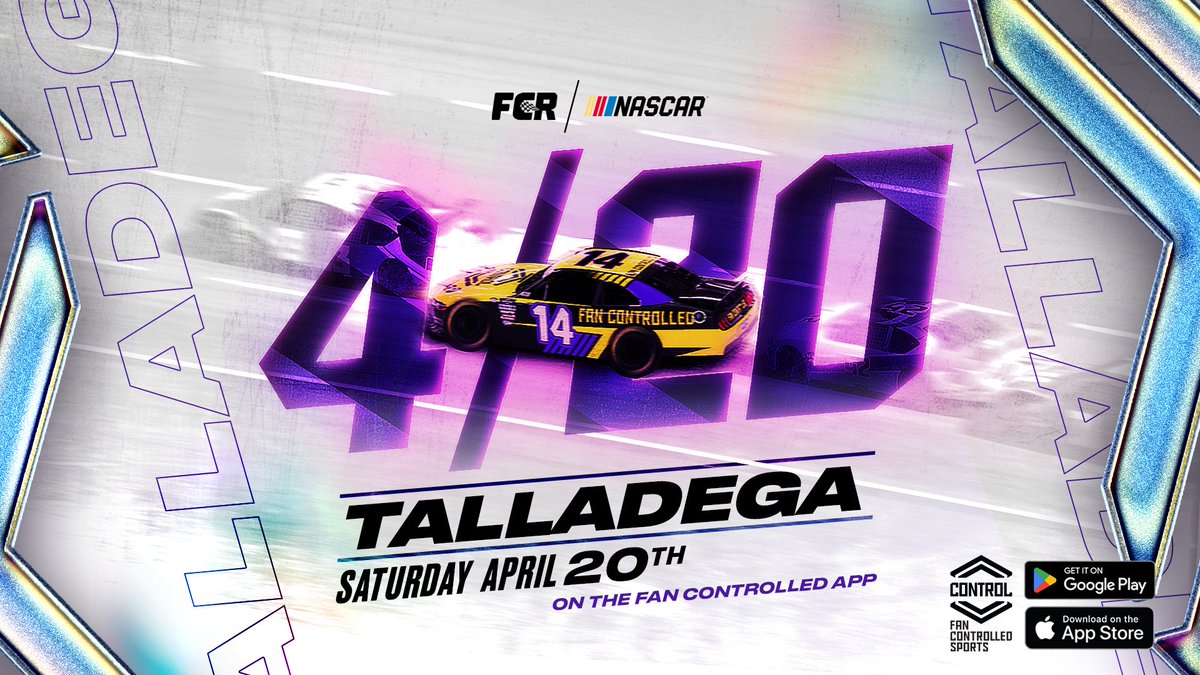 fancontrolled's tweet photo. 3⃣days away from Talladega🏁

Join our watch party for live picks and polls to move up the Control Leaderboard 📲 https://t.co/6bczm8gfVU

#fancontrolledracing #talladega #xfinityseries #agpro #controlapp #masonmassey https://t.co/2EKqeaiXyb