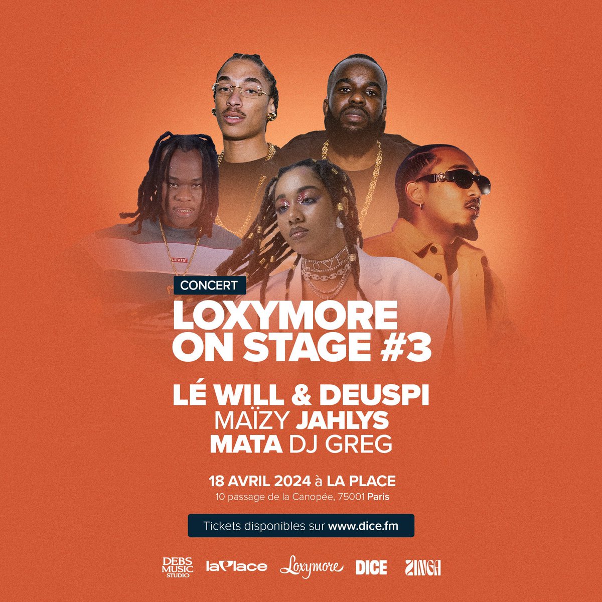 J’espère que vous êtes en télétravail vendredi parce que l’ambiance de ce jeudi soir s’annonce TE-RRIBLE. On peut pas dormir sur un tel line-up !!! Merci @loxymore_com 🤎 préventes ici : link.dice.fm/OMJB7qWcFIb?sh…