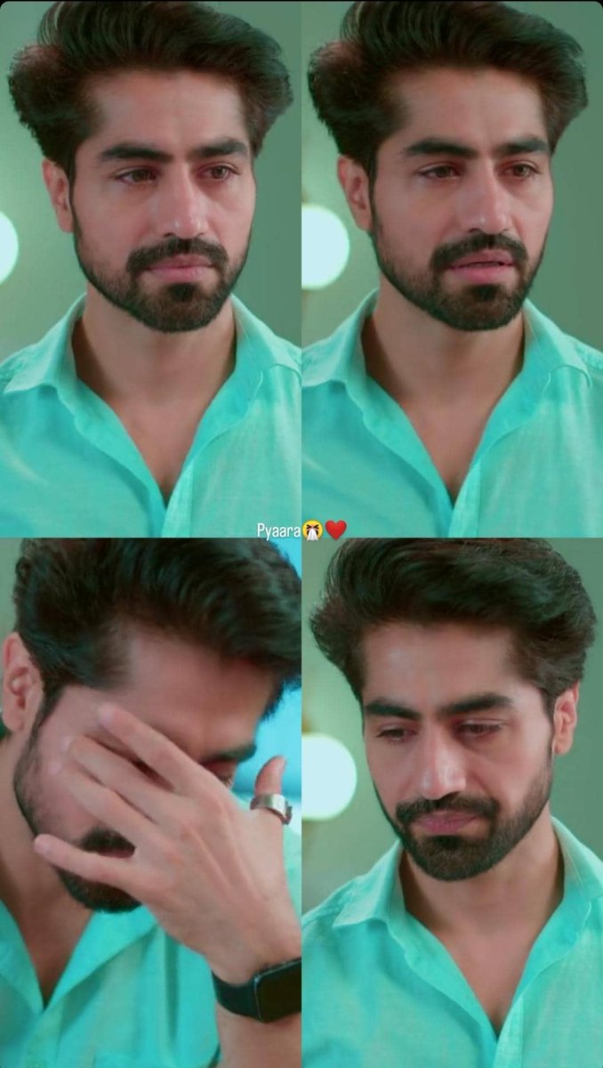 Just saw a line No matter how good an actor by his body language .. If his eye can't act it's bland... #HarshadChopda and his eyes act equally with his other parts of body..🧿