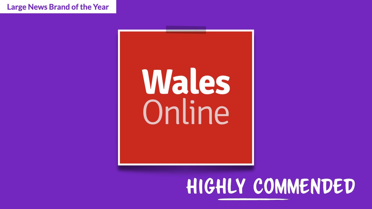 Congratulations to @WalesOnline @puretimrobinson @LeedsNews on being highly commended in the News Brand of the Year (Large) category at the #RegionalPressAwards 2024!