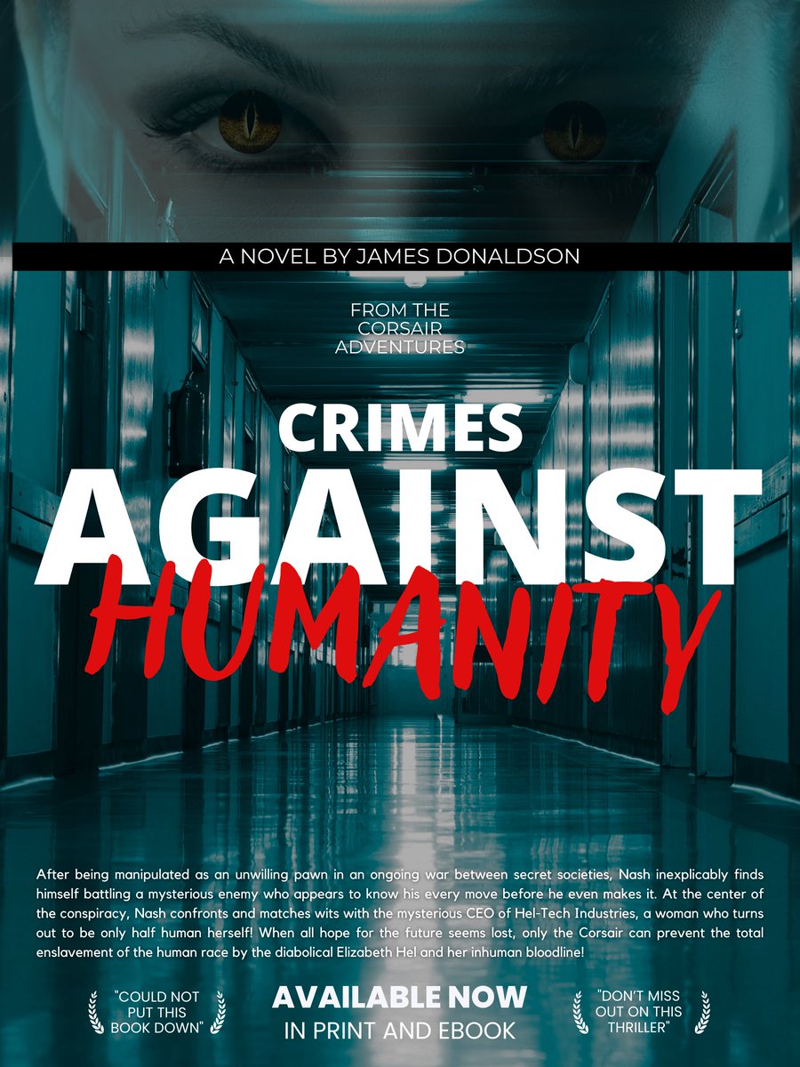 CRIMES AGAINST HUMANITY - “Science, magic and a secret society versus the Corsair!” Print and Ebook: amazon.com/dp/B09PLNZCZ9 #CrimesAgainstHumanity #lizardpeople #UFO #UAP #UFOs #conspiracy #aliendeception #reptilians #secretsociety #CorsairAdventures #booktwitter