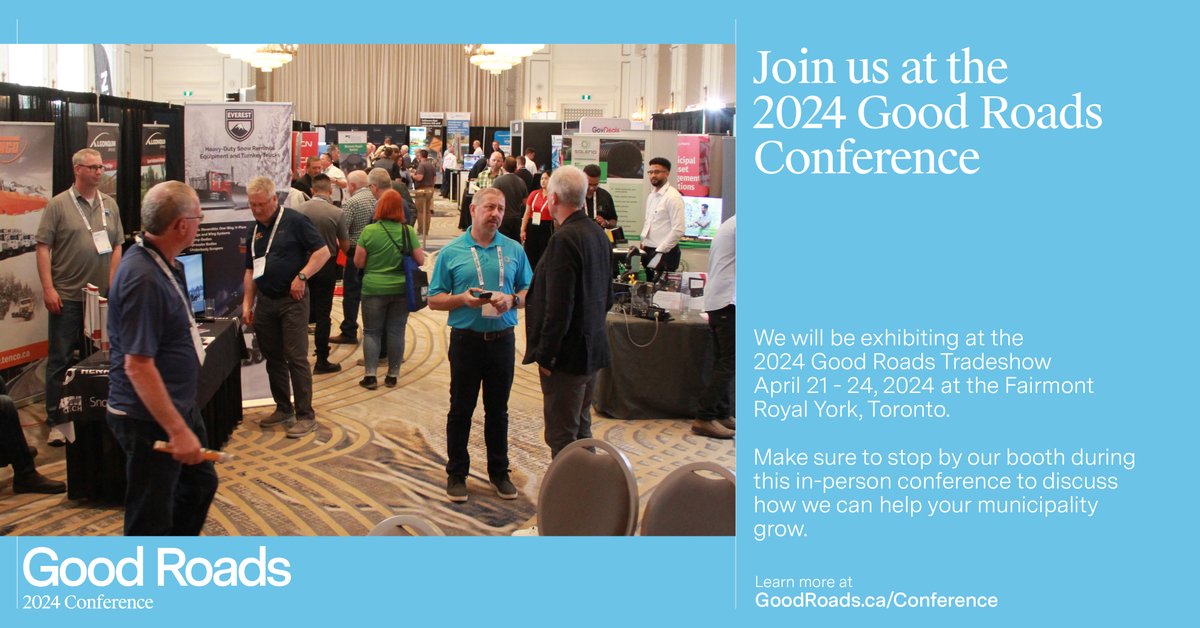 Catch us at the 2024 Good Roads Conference, April 21-24 at Fairmont Royal York, Toronto, ON. Visit our booth and let's chat about water management.

Learn more: goodroads.ca/conference/

#WaterManagement #EngineeredSolutions #DrainageSolutions #Steel #HDPE #Stormwater #GoodRoads