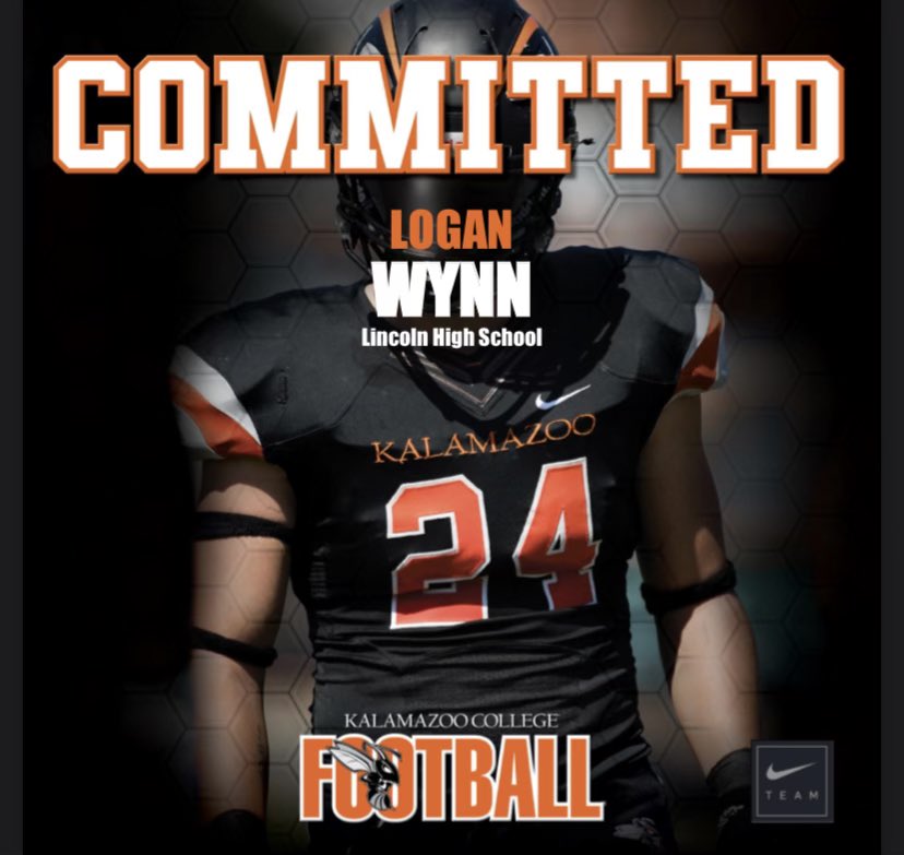 logan wynn (@logan_w215) on Twitter photo Very excited to announce that I will be continuing my academic and football career at <a href="/KzooFootball/">Kalamazoo College Football</a> <a href="/kcollege/">Kalamazoo College</a> thank you to <a href="/CoachZorboKZOO/">Coach Zorbo</a> and <a href="/CoachKrajacic/">Coach K</a> for giving me this opportunity!! <a href="/kate_moff/">Katie Moffett</a> <a href="/SplitterNation/">Lincoln Athletics</a> Very excited to announce that I will be continuing my academic and football career at <a href="/KzooFootball/">Kalamazoo College Football</a> <a href="/kcollege/">Kalamazoo College</a> thank you to <a href="/CoachZorboKZOO/">Coach Zorbo</a> and <a href="/CoachKrajacic/">Coach K</a> for giving me this opportunity!! <a href="/kate_moff/">Katie Moffett</a> <a href="/SplitterNation/">Lincoln Athletics</a>