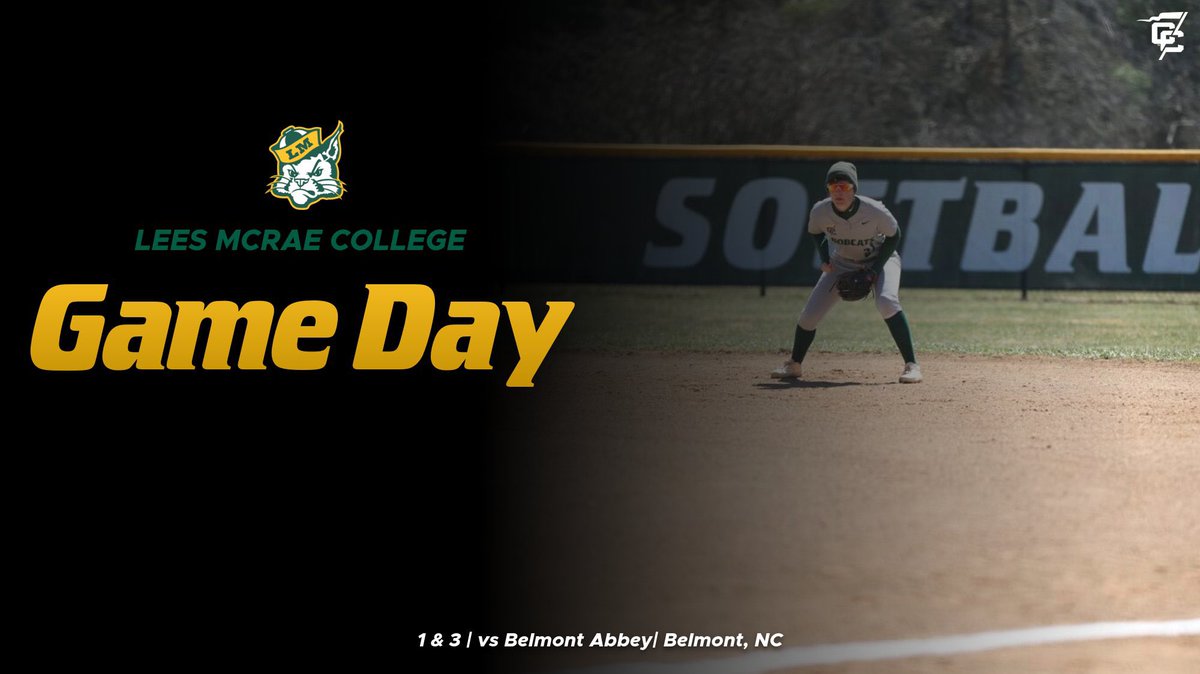 It’s Game Day!! We travel to Belmont Abbey today. Games are at 1 & 3! 💚

#Together #BEmore #GoBobcats #LMC