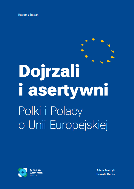 A_Traczyk's tweet photo. W ostatnich tygodniach było kilka ciekawych badań o stosunku Polek i Polaków do Unii Europejskiej. I my w @moreincommon_pl postanowiliśmy się z tym pytaniem zmierzyć. Efektem jest poniższy raport 🇵🇱🇪🇺

👇
https://t.co/v19mIrIkwV

1/x https://t.co/YHnq03MguZ