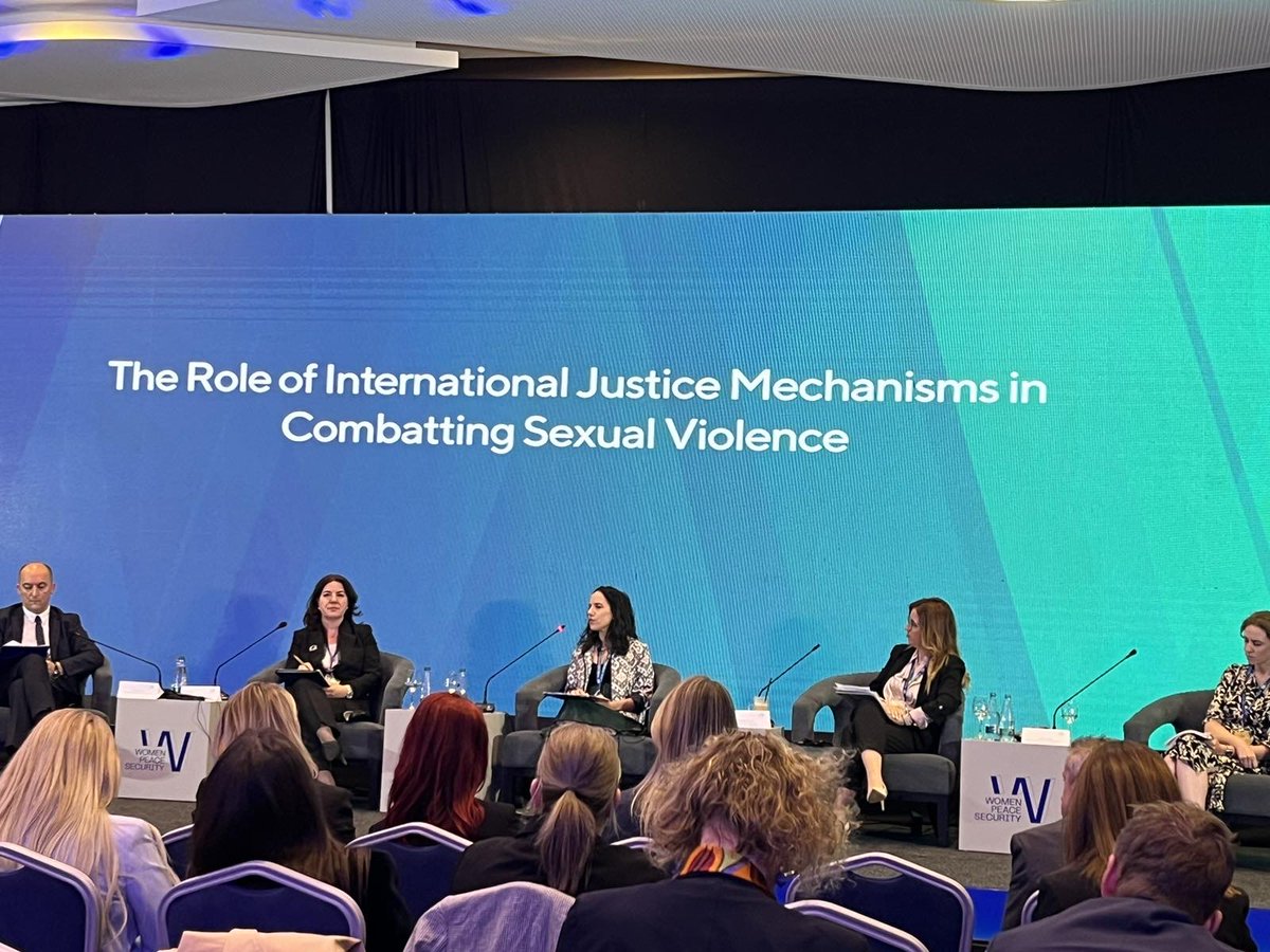 The panel I was part of at the #WPSRKS2024 has just concluded. We talked about the role of international justice mechanisms in combatting sexual violence. The discussion focused on the challenges and opportunities in seeking justice and supporting survivors.