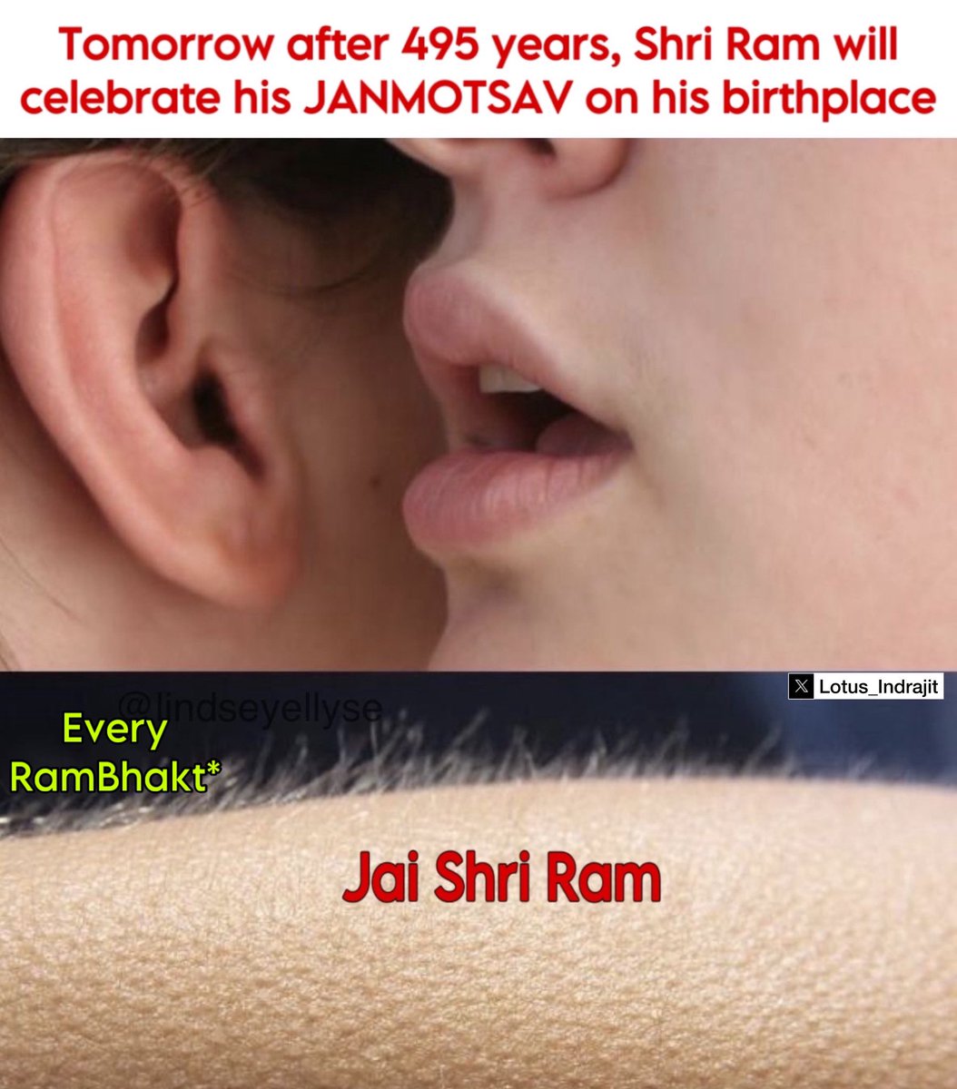 A very special #RamNavami after 495 years ! Jai Shri Ram🚩