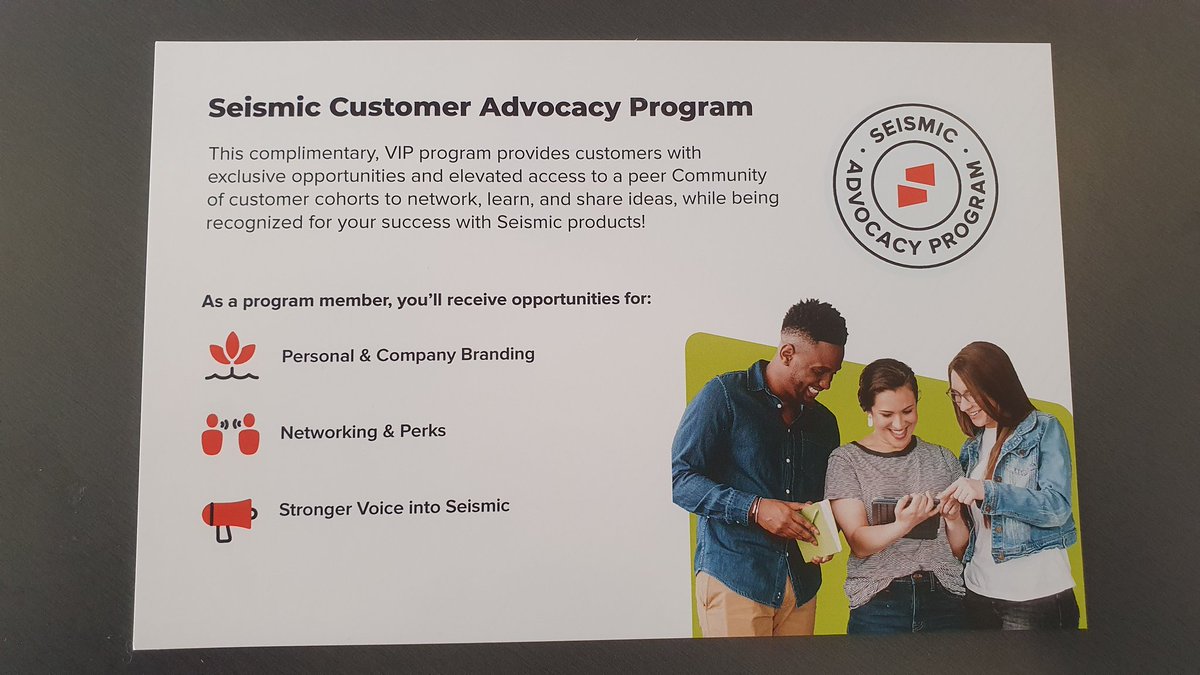 pdwhelloworld's tweet image. #Seismic City Tours London, great to hear Customers and Prospects sharing their enablement journey challenges and strategies to make GTM change happen! Many of those in the room are part of our Seismic Customer Advocacy Program.
#SalesEnablement #SeismicCityTours