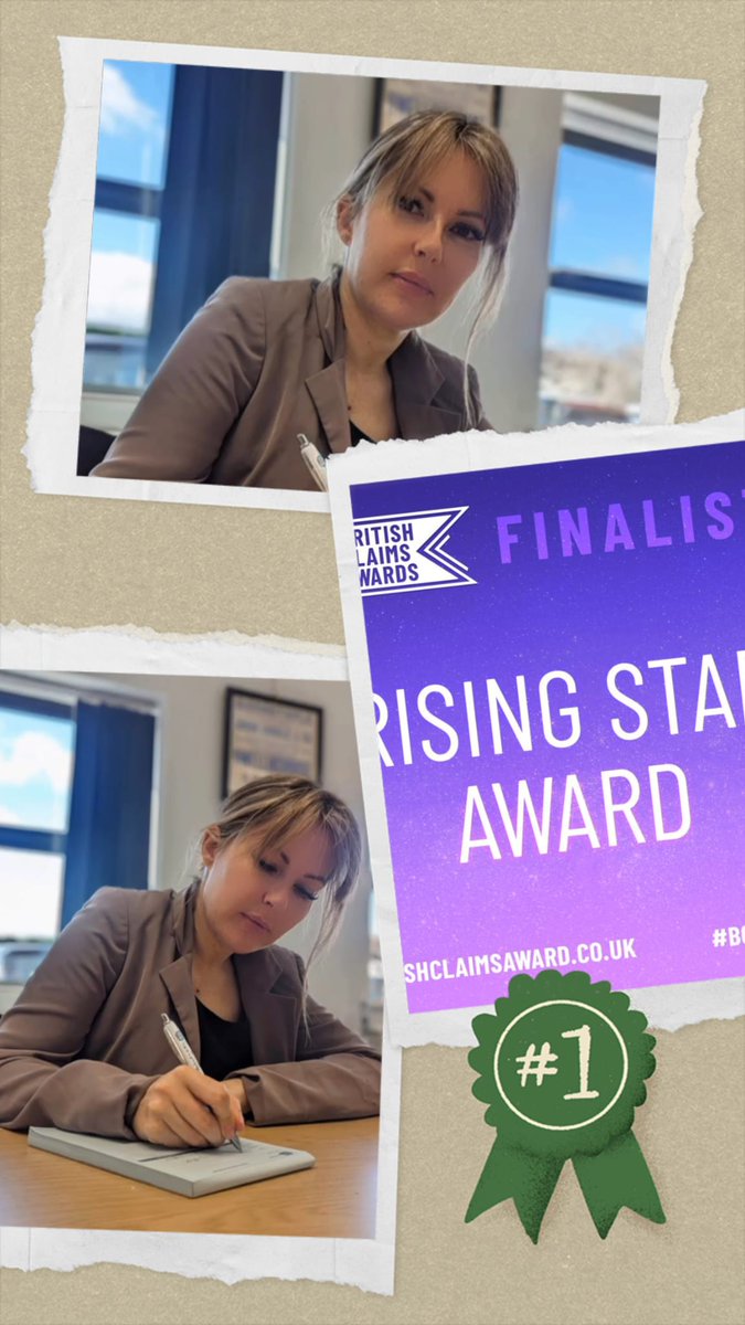 Specialising in #PersonalInjury law, Jasmine has particular expertise #AnimalLaw & claims agnst the police. 

Her dedication & expertise have led to her being shortlisted as Rising Star of the yr @Barkerbros British Claim Awards ⭐
#PersonalInjuryLaw  #RisingStar #BCAwards2024