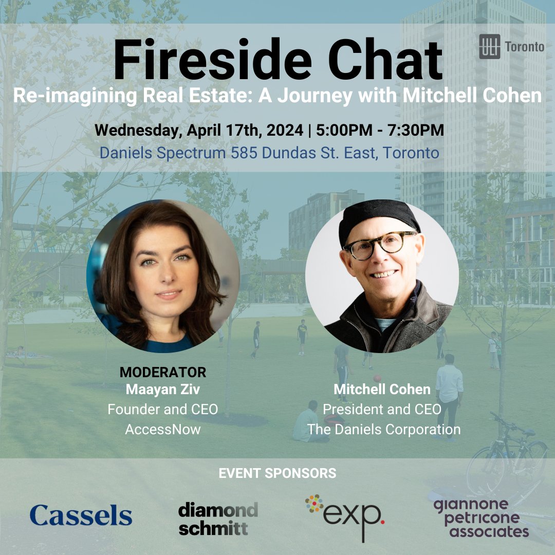 Happening Tomorrow! 

Join us on April 17th for our 16th Annual Fireside Chat to discuss critical topics that underscore the transformative potential of building inclusive and sustainable communities.

Register Now: lnkd.in/eukJjFFU