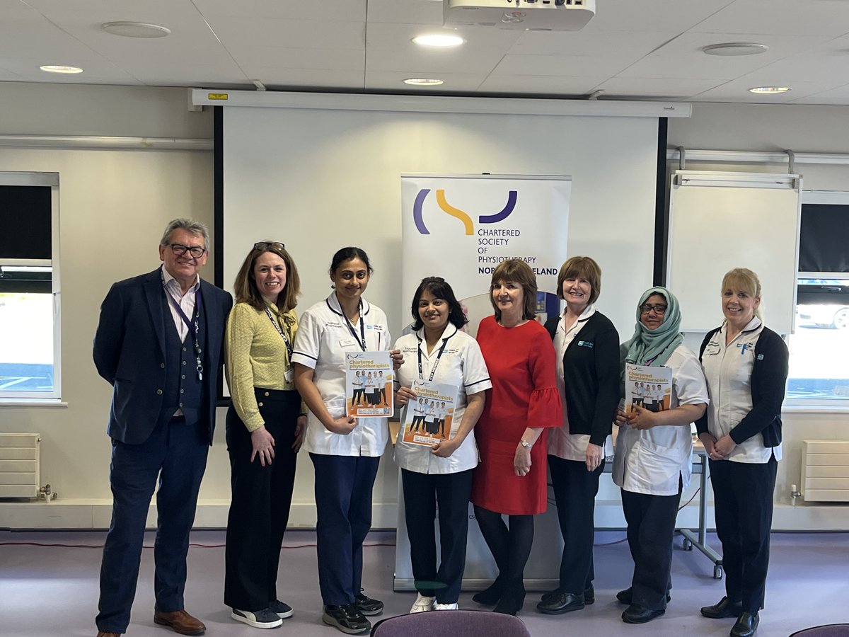 Very positive meeting and discussions with new international physio recruits @BelfastTrust Thanks to Anne Duffy for organising. @cspbame @CSPNI1 @ClaireRonald @DavyNichol @thecsp