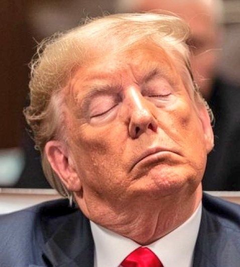 Trump is having a special kind of breakfast to make it through the day without falling asleep at his own trial! 

#StormyDaniels
#TrumpTrial #NYC #TrumpFraudTrial
#TrumpMeltdown
#SleepyDon
#SleepyDonald
#VoteBlue 
#Biden
#Democracy
#Trump #JudgeMerchan #MichaelCohen 
#AlvinBragg