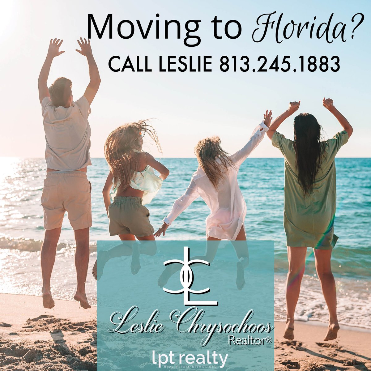 Moving to Florida?
Text or call 813-245-1883 today. I'm ready to get to work for you!

#realestate #luxuryhomes #tampabayhomes #lptrealty #LptMagic #RealEstateReimagined #lptsocials #tampahomefinders #tamparealtor #813realtor #tampabay #realestateagent #relocatetoFlorida...