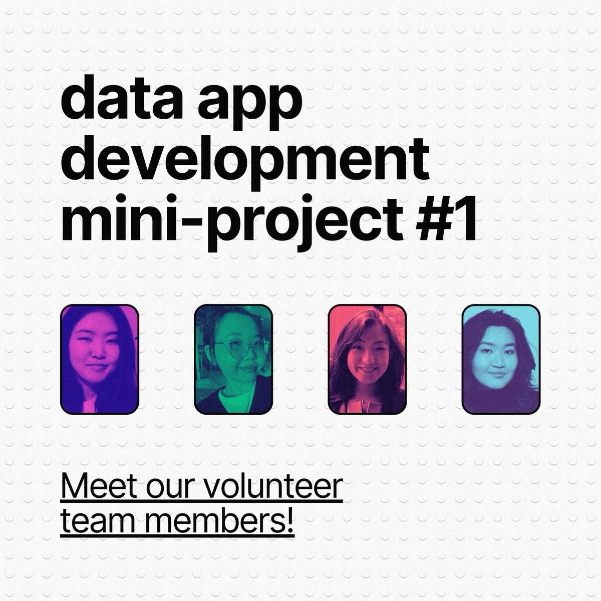 greendotclimate's tweet photo. 🟢 Data App Development Mini-project #1: Meet our volunteer team members! https://t.co/ZyNMutm3tG