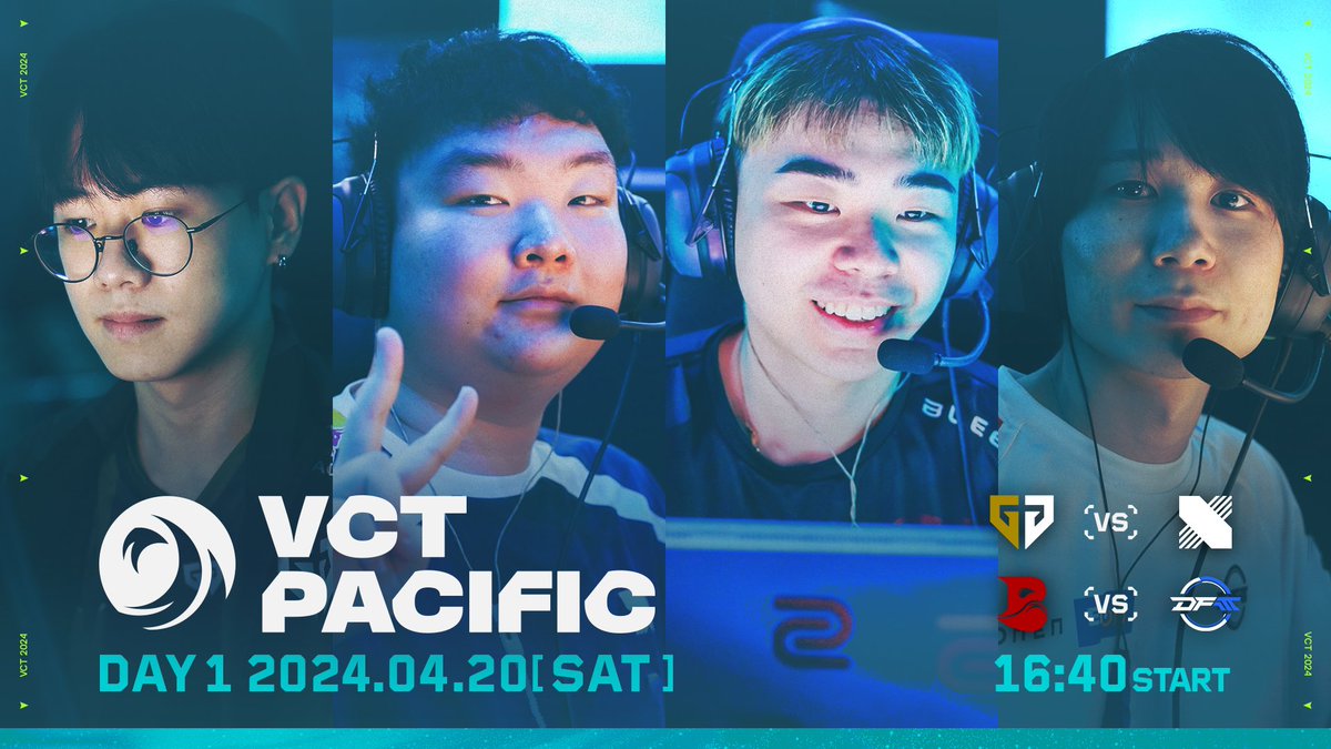 valesports_jp's tweet photo. #VCT
#VCTPacific Regular Season Week 3 Day 1
次回 4/20 (土) の配信スケジュール📺⚡️
16:40 ~ 配信スタート👊
次回はDFM🇯🇵がBLDと対決👊
#DFMWIN で応援しよう✨
⚔️17:00 ~
Gen.G vs DRX
⚔️20:00 ~
BLEED ESPORTS vs DetonatioN FocusMe
次回の視聴はこちら📺
🟣https://t.co/k3BqneGezp
🔴https://t.co/aqoLB2TOiK
