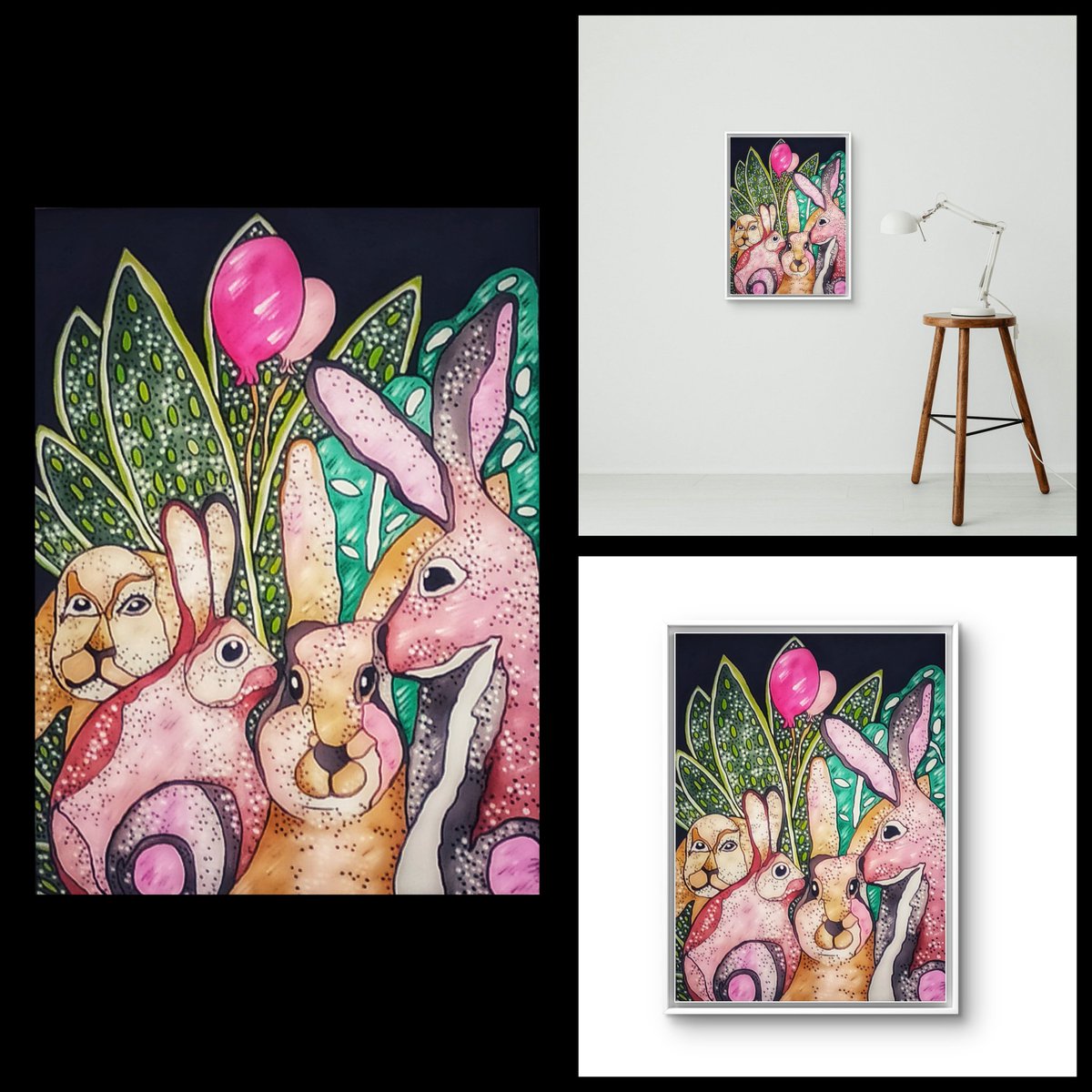 IL GIOCO DEI CONIGLI 
ArGallery# modernart# artemoderna# pittura# pitturafigurativa# colorpainting# Homeart# Artdecor# Artexibitions# Painting# Conigli# Rabbits# Painted rabbits# Artwork#
instagram.com/p/C50xnZkNB3n/…