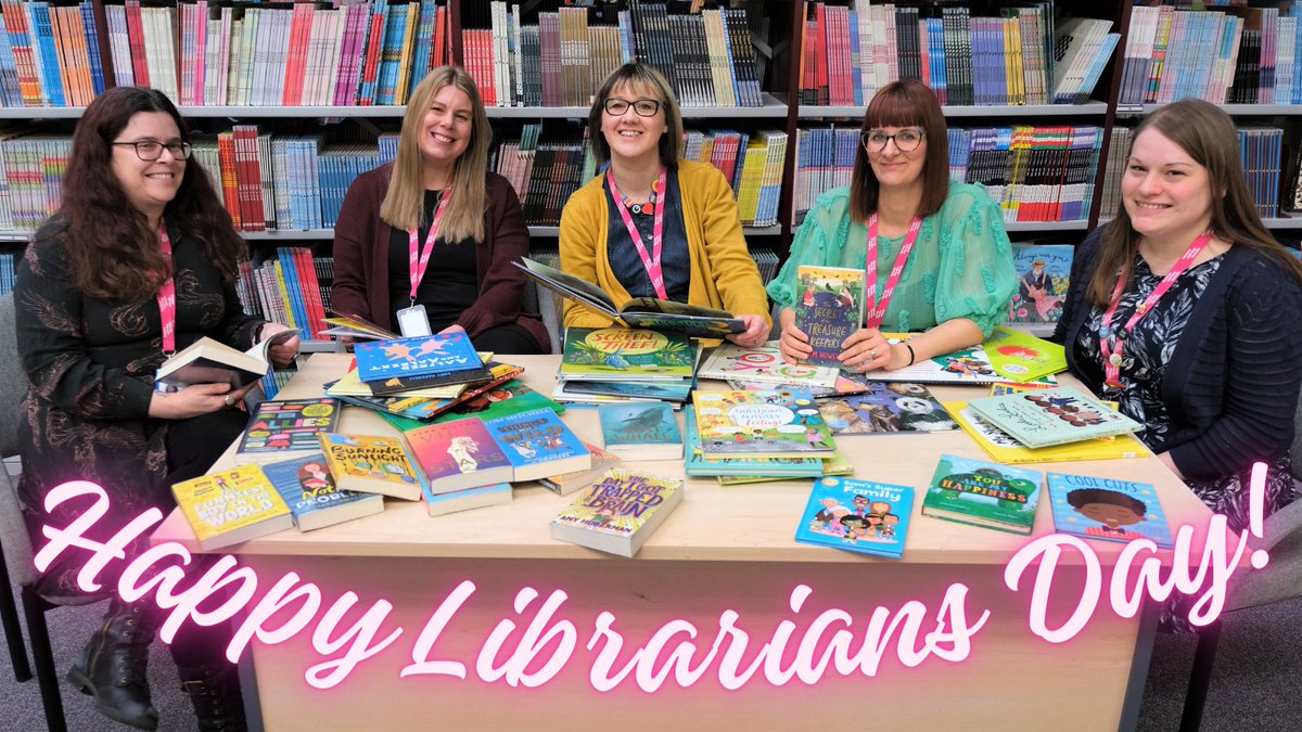 It's #NationalLibrarianDay today so we want to shout out to all the wonderful librarians we work with across the UK. Whether you are in schools, public libraries, a Schools Library Service or another kind of library- we see you, and we LOVE you!