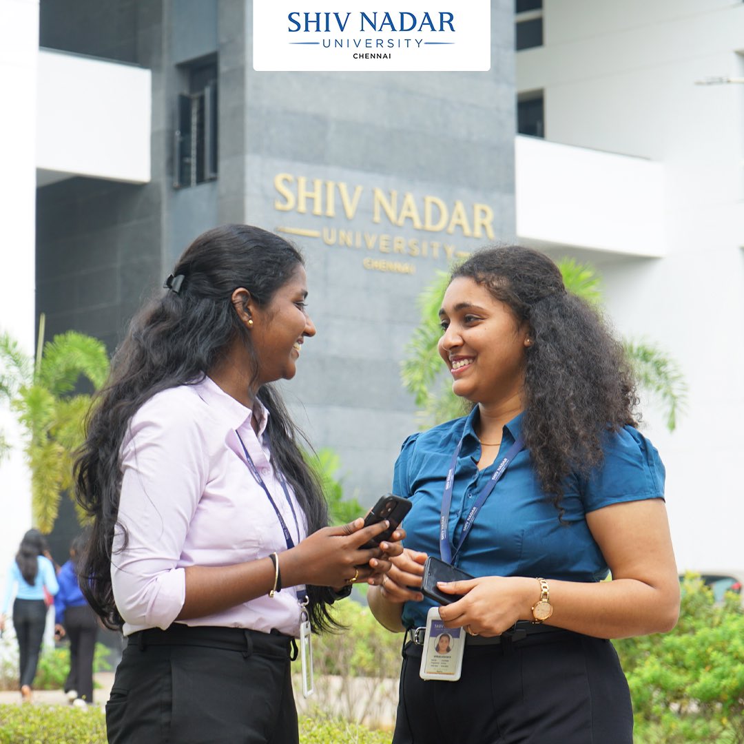 Embracing the vibrant spirit of campus life at Shiv Nadar University, Chennai! ðŸ“š From lively discussions to focused study sessions in the library, every moment here is an opportunity to connect, learn, and grow together. 

#ShivNadarUniversityChennai #CampusLife #StudentLife