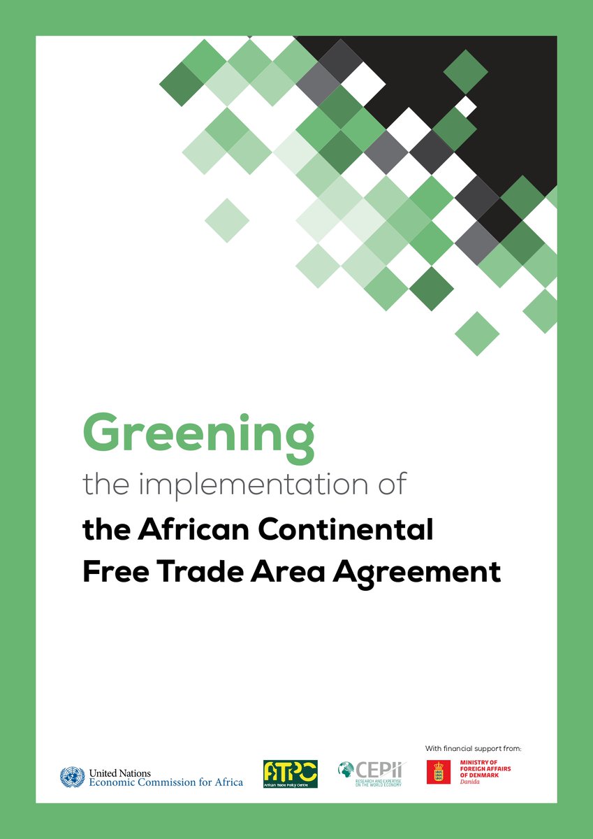 #NewPublication - Greening the implementation of #AfCFTA agreement

#ClimateChange
#greenhousegasemissions
#Africa 

Download here 👉repository.uneca.org/handle/10855/5…