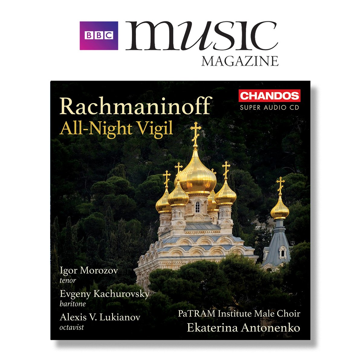 We're delighted to share this incredible review of Rachmaninoff: All-Night Vigil 💿✨ ⭐⭐⭐⭐⭐ '...This is a performance of All-Night Vigil with deep spiritual meaning...A familiar work is reinvented with gorgeous results.' OUT NOW!👉tinyurl.com/4s435vmh