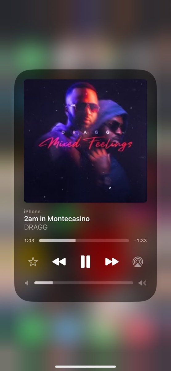 .<a href="/DRAGGOFFICIAL/">DRAGG</a> What he did on "2am in Montecasino" is pure magic!  Run don't walk to listen to the entire #MixedFeelings album - it's a masterpiece!  lnk.fuga.com/mixedfeelings