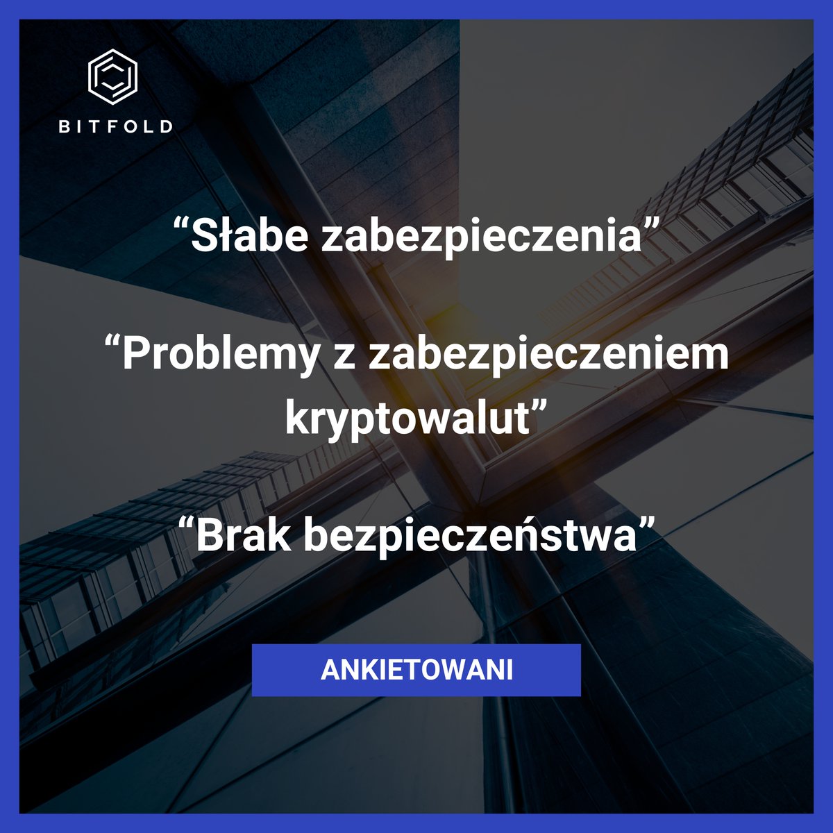 Bitfold's tweet image. 🛡️Bezpieczeństwo!🛡️

🚨To kolejny obszar, który wskazywali ankietowani pytani o problemy dostrzegane w portfelach kryptowalutowych.

A jak BITFOLD wypada w tej kategorii?! 🤔

✅ Przechowywanie kluczy prywatnych
🔑Twoje klucze prywatne są przechowywane w bezpiecznym module, który…