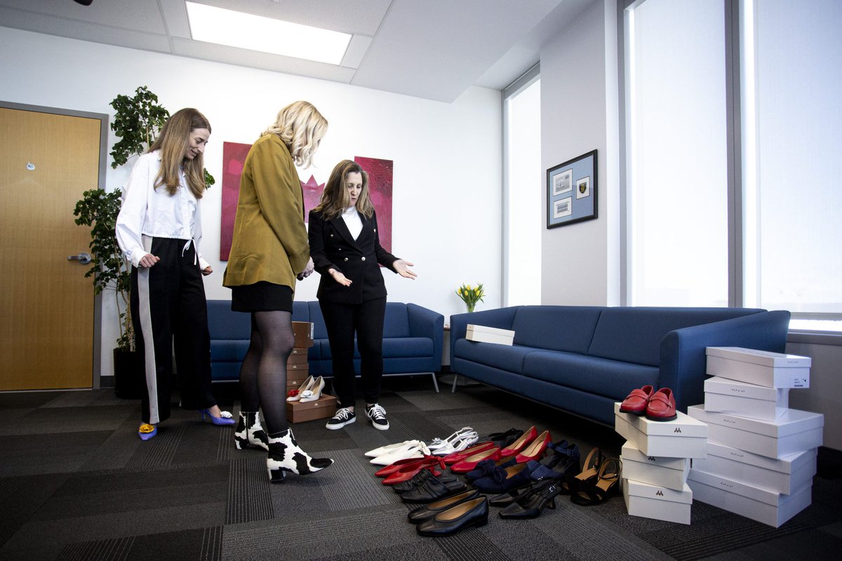 Finance Minister @cafreeland to deliver new tax on the super wealthy in Tuesday's federal budget while wearing new pumps by Montreal-based Maguire Shoes. #cdnpoli #Budget2024 zoomerradio.ca/news/2024/04/1…