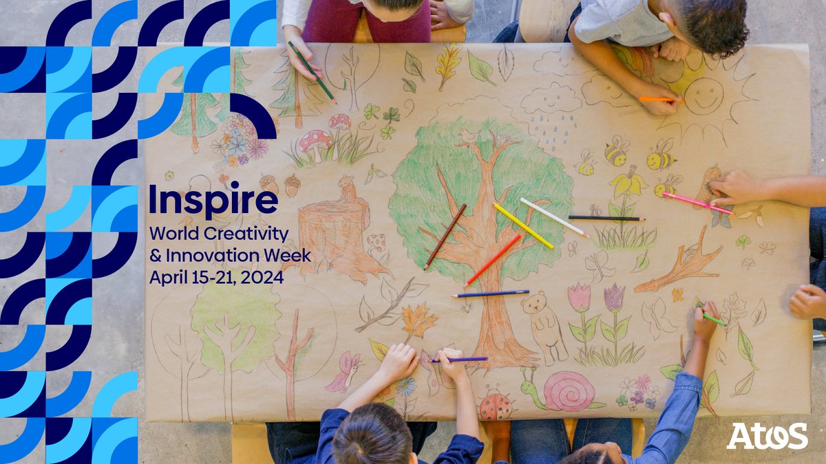 Happy WCIW everyone! April 15-21
Our WCIW celebration @Atos  is currently underway!
Let's INSPIRE people, connection & action
We're participating in this world celebration by organizing various activities & online sessions
#IAmCreative #StayCreative #WorldCreativity #PowerOfWe