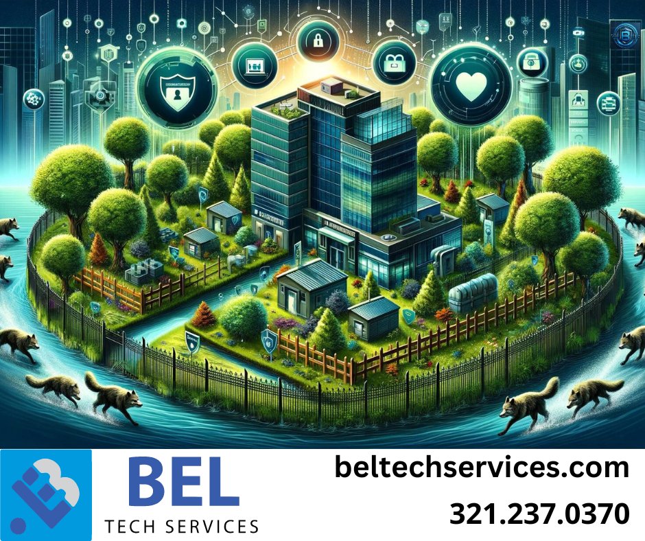 Protect your business ecosystem from cyber wolves exploiting untrained staff. Strengthen defenses, be smart, quick, secure. #BelTechServices #CyberSecureSMB #CyberSafetyFirst