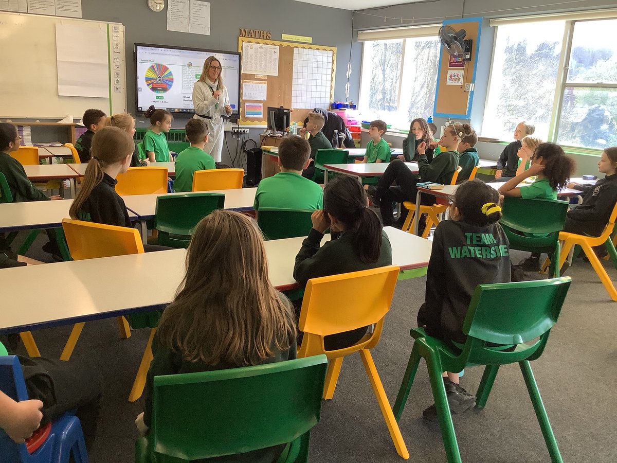 Ver_WPA's tweet image. Getting to know Mrs Orchard, who will be teaching us RE every Tuesday. 
#waterside