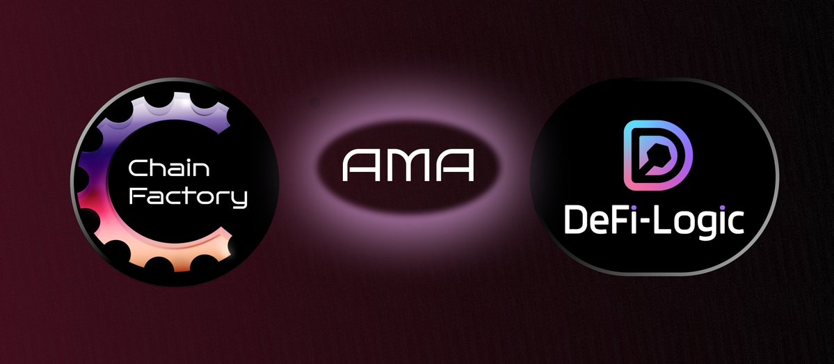 ChainFactoryapp's tweet photo. A little over a week ago, we had the opportunity to sit down with the minds behind @cryptos_anon (Defi_Logic)  for an AMA session, hosted on YouTube. It was a great conversation, and you should check it out!

Please show Defi-Logic some love! 

Watch, drop a like, subscribe to their channel, and dive deeper into their community as well. Let's all keep working together to add integrity and authenticity to crypto!

Watch the full interview below:
https://t.co/kKlY8Y5Bvg

Check us out at https://t.co/DT3m7jQ7aG

#ChainFactory #DeFiLogic