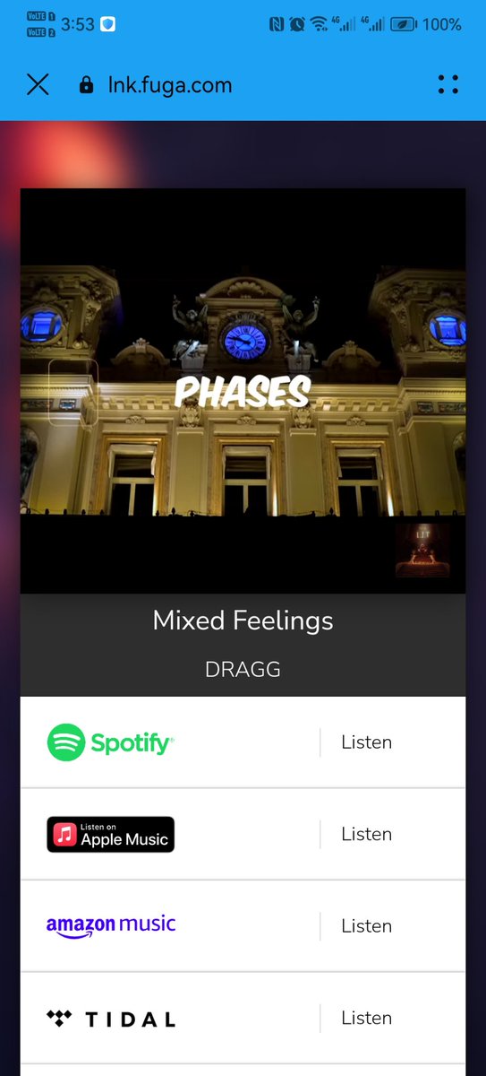 Dragg's New Song #MixedFeelings is giving me that International Vibe. Its on Another Level for sure. A Top Hit  😎 2am in Montecasino