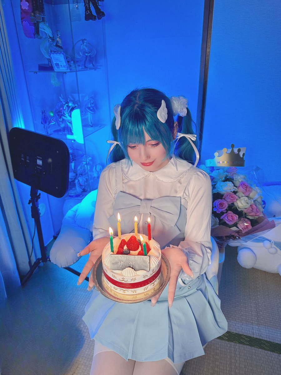 配信に来てくれてありがとう！🩵 https://t.co/9fdY7Nk8pY