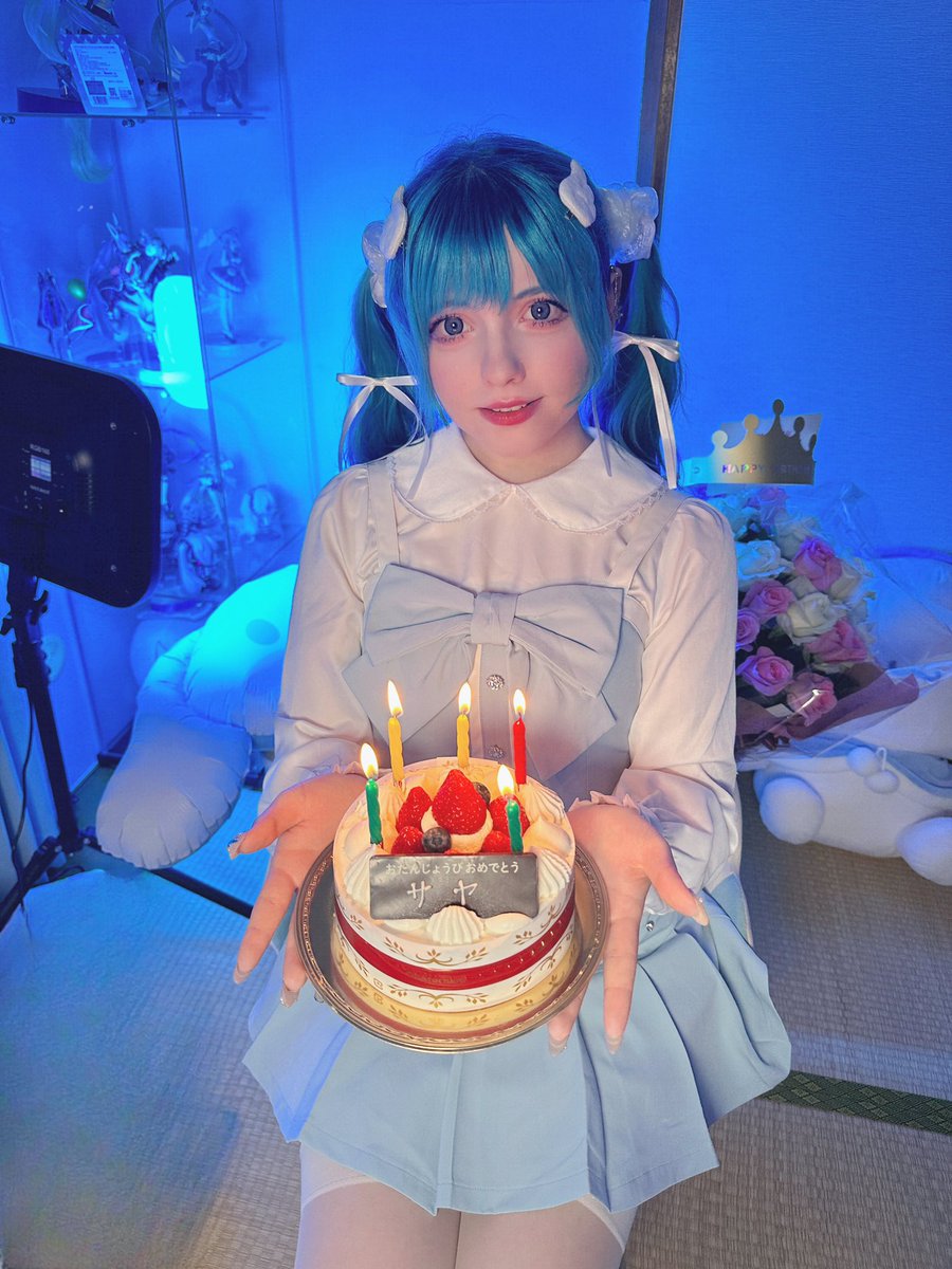 配信に来てくれてありがとう！🩵 https://t.co/9fdY7Nk8pY