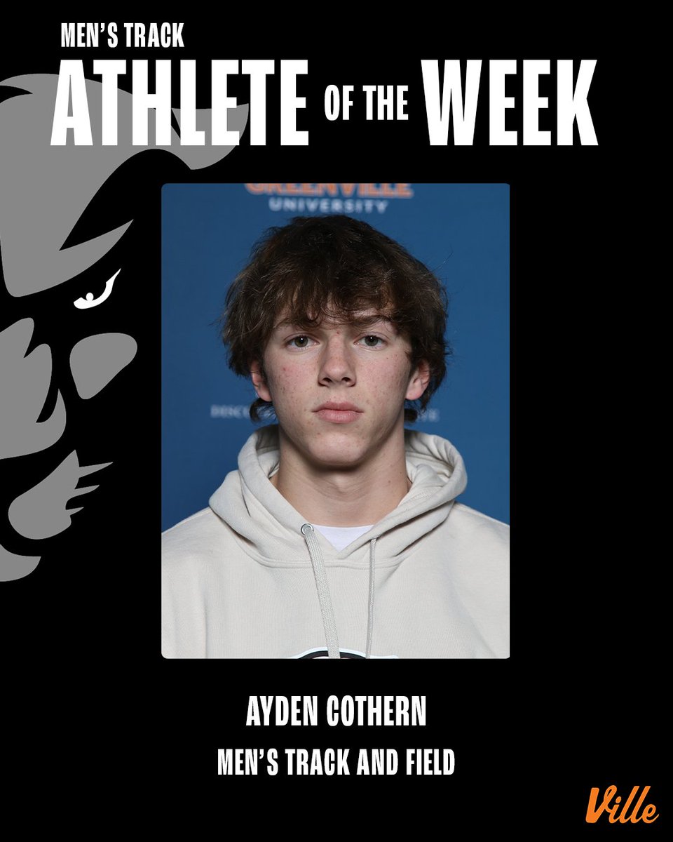 GUPanthers's tweet photo. Players of the Week! @SLIAC #gupanthers

Ayden Cothern- Men's Track Athlete of the Week
Blake Thebeau- Men's Field Athlete of the Week
Gretchen Carie- Women's Track Athlete of the Week
Talahiva Talanoa- Women's Field Athlete of the Week https://t.co/wxz8JbMfNY