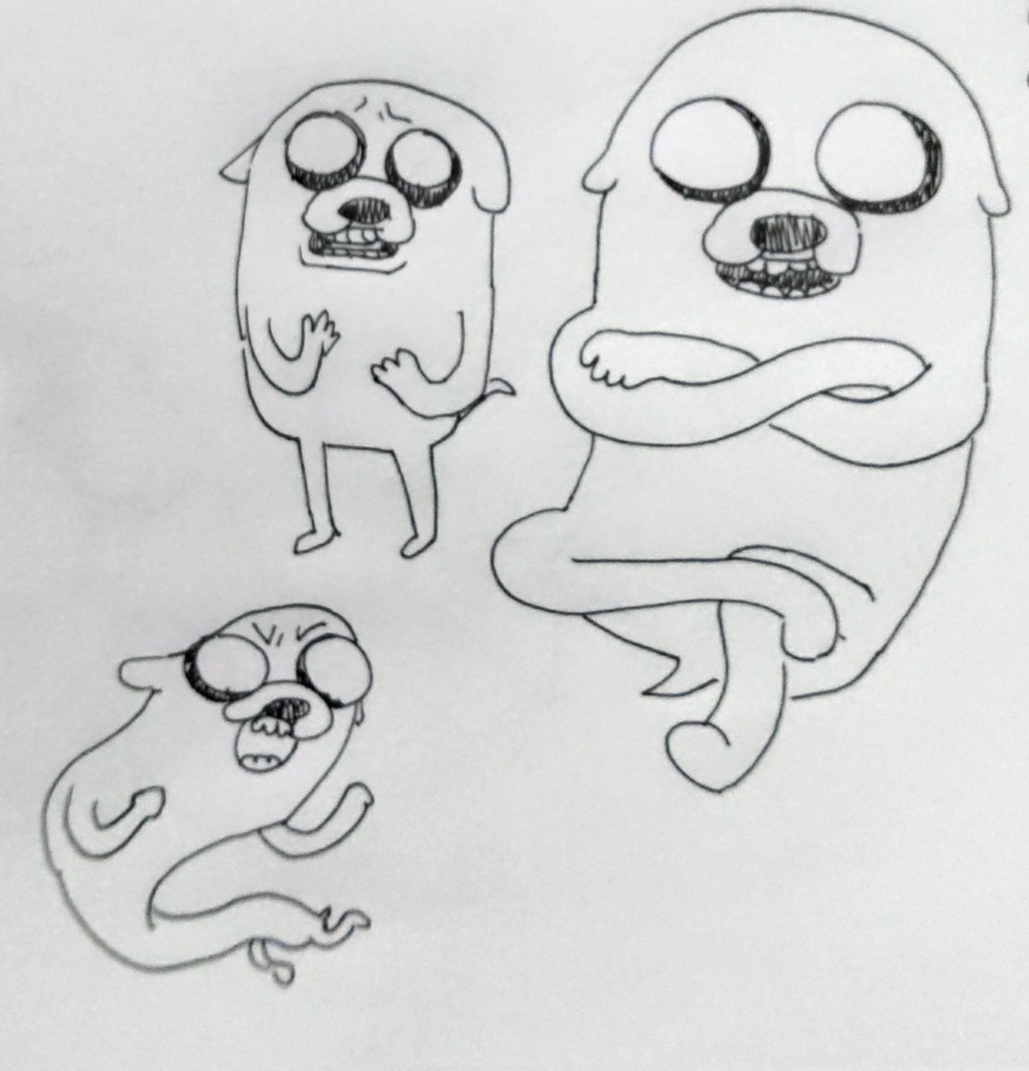 リハビリに雑描き 