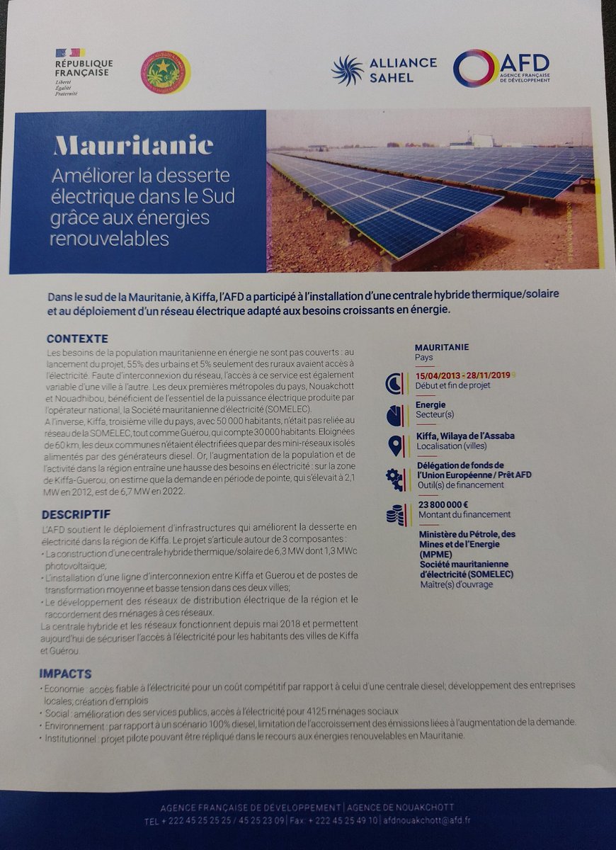 France en Mauritanie tweet media